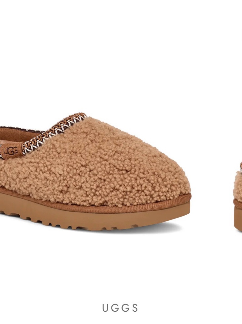 UGG Sherpa Slip-On Mule - Chestnut Tan